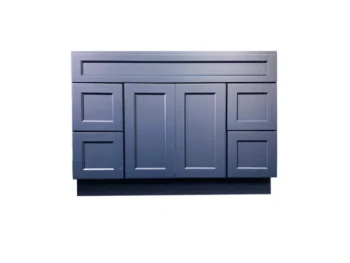 24"-72" Shaker in White/Blue/Gray/Green/Oak with Quartz Countertop - Classico - Image 5