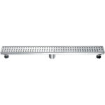 Dawn® Thames River Series - Linear Shower Drain 32"L In Polished satin