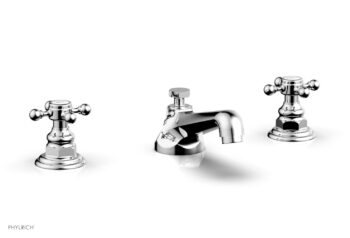 Phylrich HEX TRADITIONAL Widespread Faucet 500-01 - Polished Chrome