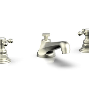 Phylrich HEX TRADITIONAL Widespread Faucet 500-01 – Satin Nickel