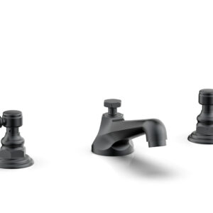 Phylrich HEX TRADITIONAL Widespread Faucet Lever Handles 500-02 – Gun Metal