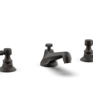 Phylrich HEX TRADITIONAL Widespread Faucet Lever Handles 500-02 – Oil Rubbed Bronze