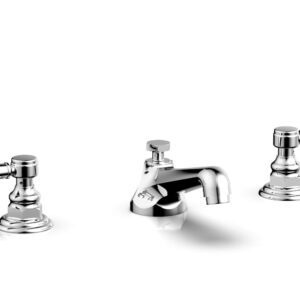 Phylrich HEX TRADITIONAL Widespread Faucet Lever Handles 500-02 – Polished Chrome