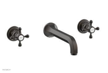 Phylrich HEX TRADITIONAL Wall Lavatory Set 500-11 - Oil Rubbed Bronze