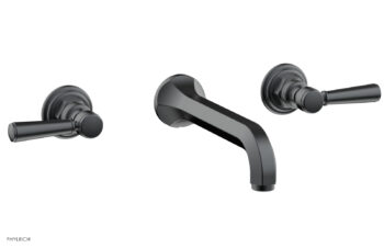 Phylrich HEX TRADITIONAL Wall Lavatory Set 500-12 - Gun Metal