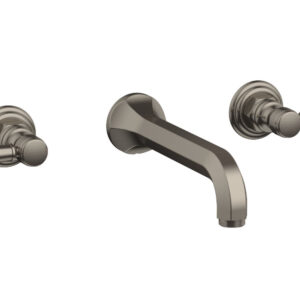 Phylrich HEX TRADITIONAL Wall Lavatory Set 500-12 – Pewter