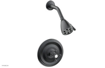 Phylrich HEX TRADITIONAL Pressure Balance Shower Set 500-21 - Gun Metal