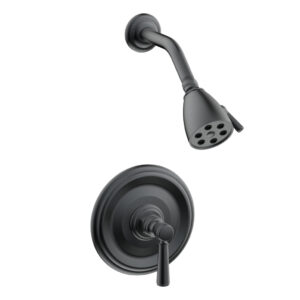 Phylrich HEX TRADITIONAL Pressure Balance Shower Set 500-22 – Gun Metal