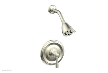 Phylrich HEX TRADITIONAL Pressure Balance Shower Set 500-22 - Satin Nickel