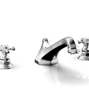 Phylrich HEX TRADITIONAL Deck Tub Set 500-40 – Polished Chrome