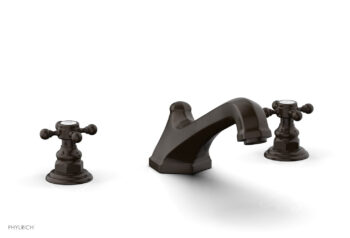 Phylrich HEX TRADITIONAL Deck Tub Set 500-40 - Antique Bronze