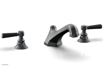 Phylrich HEX TRADITIONAL Deck Tub Set 500-41 - Gun Metal