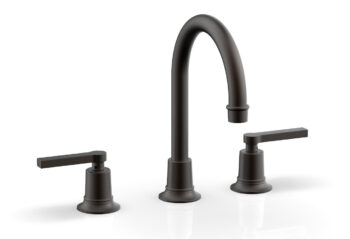 Phylrich HEX MODERN Widespread Faucet - Lever Handles 501-04 - Oil Rubbed Bronze