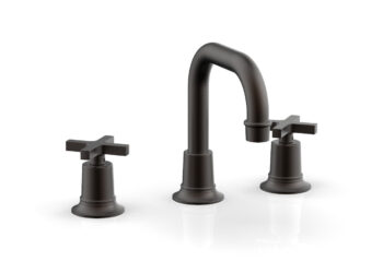 Phylrich HEX MODERN Widespread Faucet - Cross Handles 501-05 - Oil Rubbed Bronze