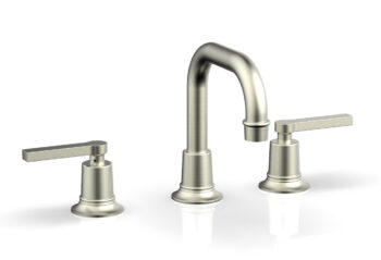 Phylrich HEX MODERN Widespread Faucet with Lever Handles 501-06 - Satin Nickel