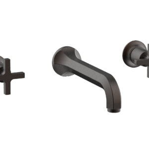 Phylrich HEX MODERN Wall Lavatory Set – Cross Handles 501-11 – Oil Rubbed Bronze