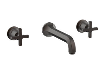 Phylrich HEX MODERN Wall Lavatory Set - Cross Handles 501-11 - Oil Rubbed Bronze
