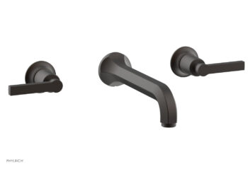 Phylrich HEX MODERN Wall Lavatory Set - Lever Handles 501-12 - Oil Rubbed Bronze