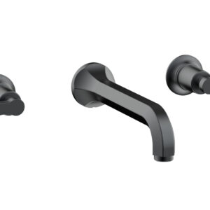 Phylrich HEX MODERN Wall Lavatory Set – Lever Handles 501-12 – Gun Metal