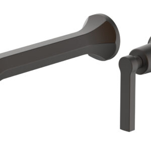 Phylrich HEX MODERN Single Handle Wall Lavatory Set – Lever Handle 501-16 – Oil Rubbed Bronze