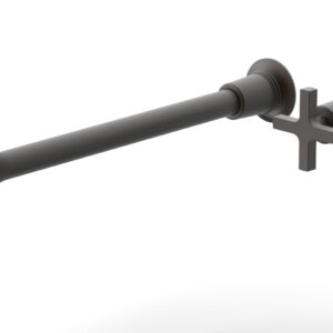 Phylrich HEX MODERN 14″ Single Handle Wall Lavatory Set – Cross Handle 501-17-14 – Oil Rubbed Bronze