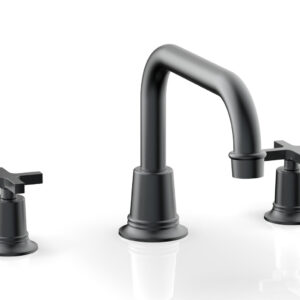 Phylrich HEX MODERN Deck Tub Set – Cross Handles 501-44 – Gun Metal
