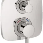 Hansgrohe Ecostat E Thermostatic Trim with Volume Control and Diverter in Chrome