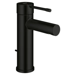 Grohe Single Hole Single-Handle S-Size Bathroom Faucet 1.2 Gpm in Matte Black