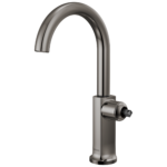 Brizo Kintsu®: Bar Faucet with Arc Spout - Less Handle In Lumicoat® Black Onyx
