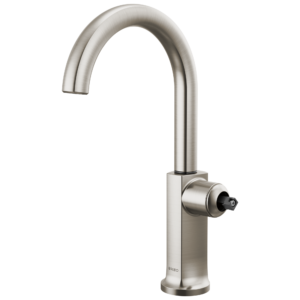 Brizo Kintsu®: Bar Faucet with Arc Spout – Less Handle In Lumicoat® Stainless