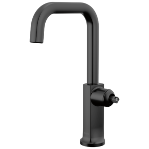 Brizo Kintsu®: Bar Faucet with Square Spout In Matte Black