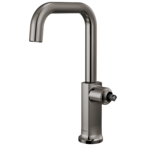 Brizo Kintsu®: Bar Faucet with Square Spout – Less Handle In Lumicoat® Black Onyx
