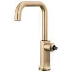Brizo Kintsu®: Bar Faucet with Square Spout - Less Handle In Lumicoat® Luxe Gold