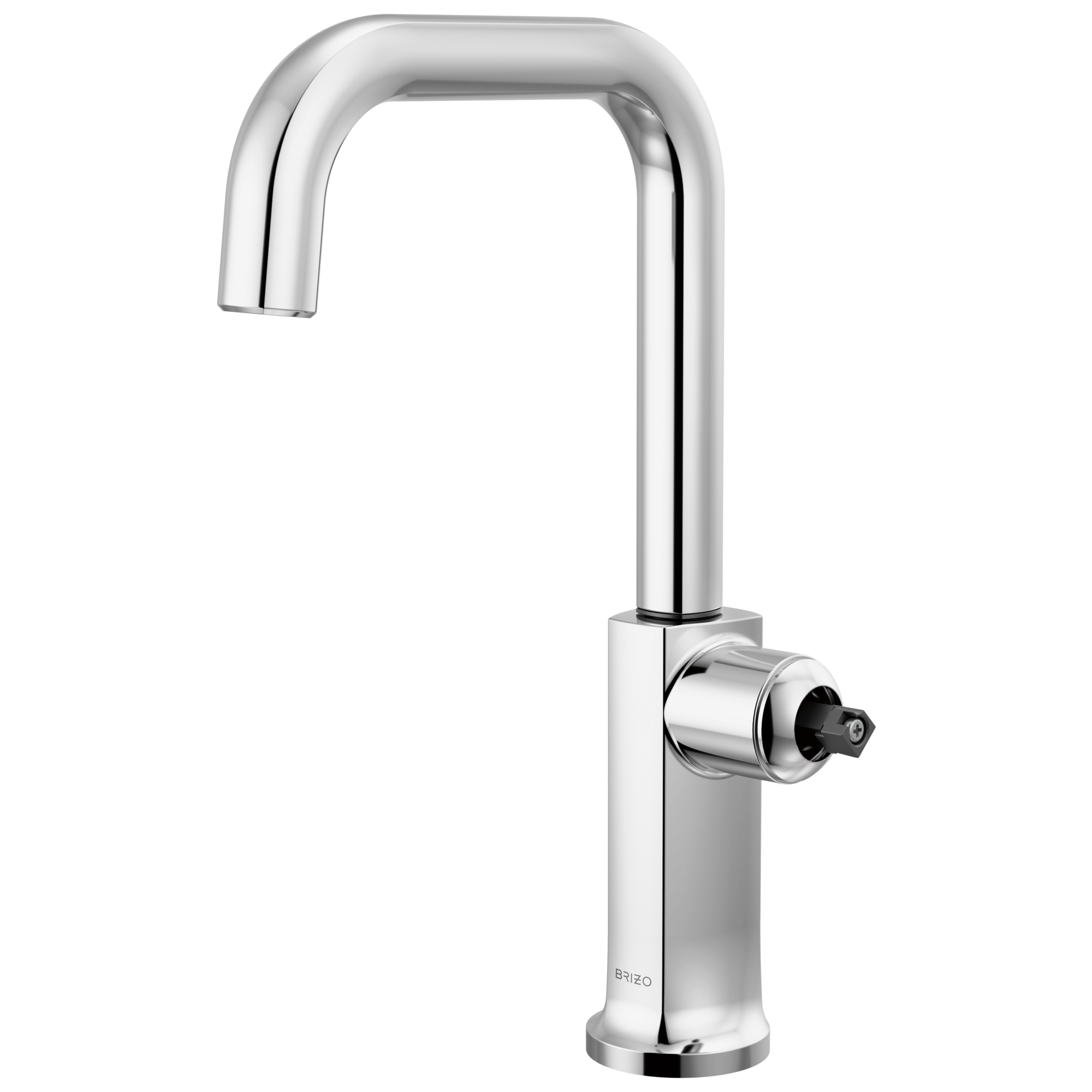 Brizo Kintsu®: Bar Faucet with Square Spout - Less Handle In Lumicoat® Chrome