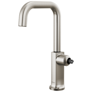 Brizo Kintsu®: Bar Faucet with Square Spout – Less Handle In Lumicoat® Stainless
