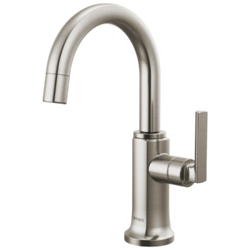 Brizo Kintsu®: Beverage Faucet with Arc Spout In Lumicoat® Stainless