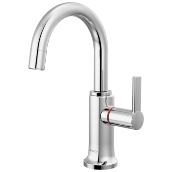 Brizo Kintsu®: Instant Hot Faucet with Arc Spout In Lumicoat® Chrome