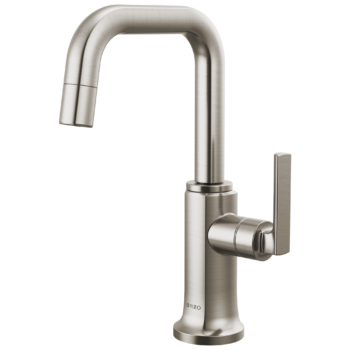 Brizo Kintsu®: Beverage Faucet with Square Spout In Lumicoat® Stainless
