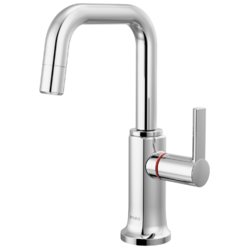 Brizo Kintsu®: Instant Hot Faucet with Square Spout In Lumicoat® Chrome