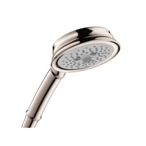 Hansgrohe Croma 100 Classic Showerhead 3-Jet, 1.8 GPM in Brushed Nickel