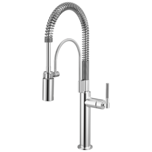 Brizo Litze®: Semi-Professional Kitchen Faucet – Knurled Handle In Chrome