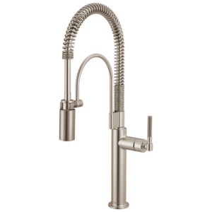 Brizo Litze®: Semi-Professional Kitchen Faucet – Knurled Handle In Stainless