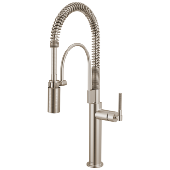 Brizo Litze®: Semi-Professional Kitchen Faucet - Knurled Handle In Stainless