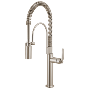 Brizo Litze®: Semi-Professional Kitchen Faucet – Industrial Handle In Stainless