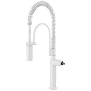Brizo Jason Wu for Brizo™: Semi-Professional Kitchen Faucet – Less Handle In Matte White