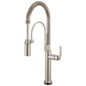 Brizo Litze®: SmartTouch Semi-Professional Kitchen Faucet – Industrial Handle In Stainless