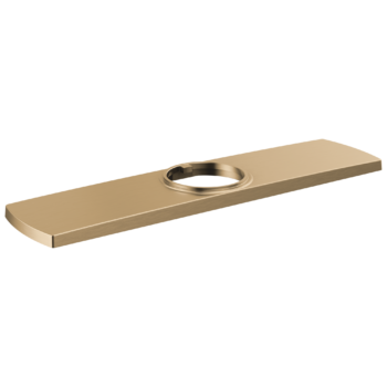 Brizo Kintsu®: Escutcheon In Lumicoat® Luxe Gold