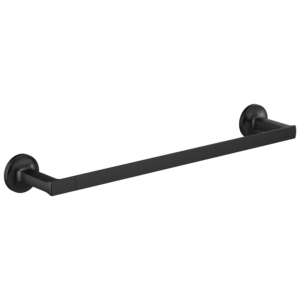 Brizo Kintsu®: 18″ Towel Bar In Matte Black