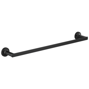 Brizo Kintsu®: 24″ Towel Bar In Matte Black