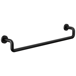 Brizo Litze®: 24″ Towel Bar In Matte Black